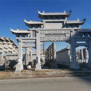 村口石牌坊美麗鄉(xiāng)村建設(shè)中一道靚麗的風(fēng)景