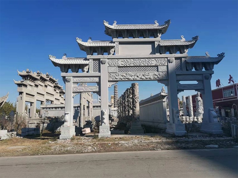 農(nóng)村村口修建石牌坊的美好寓意